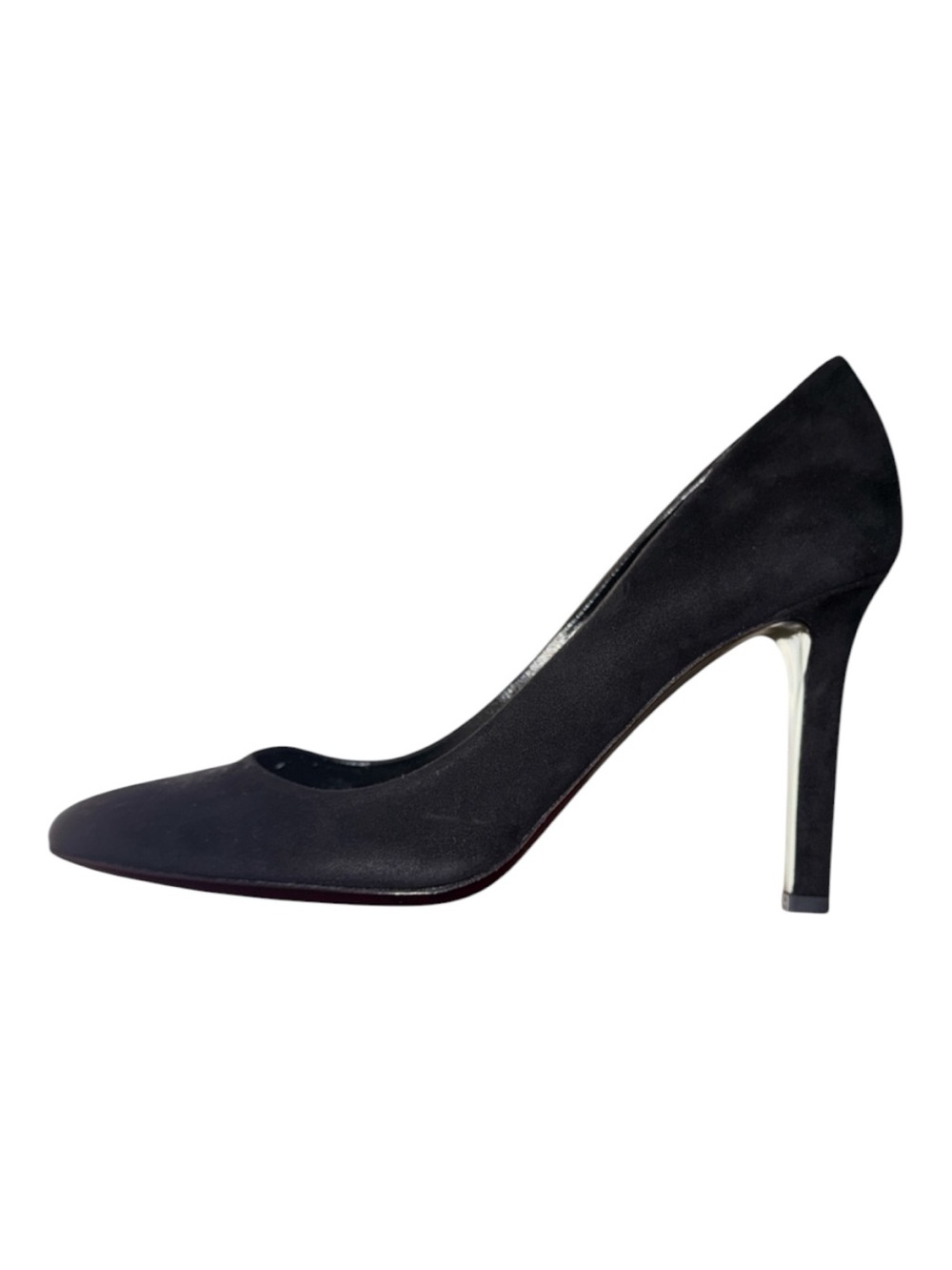 Tamara Mellon Heaven 70 Suede Heels Almond Toe Made in Italy Size 39.5 NIB - Picture 3 of 12